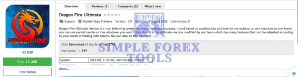 Dragon Fire EA MT4 - The Best Expert Advisor for MT4 Trading Dragon Fire EA MT4 MQL5 Review-simple-forex-tools