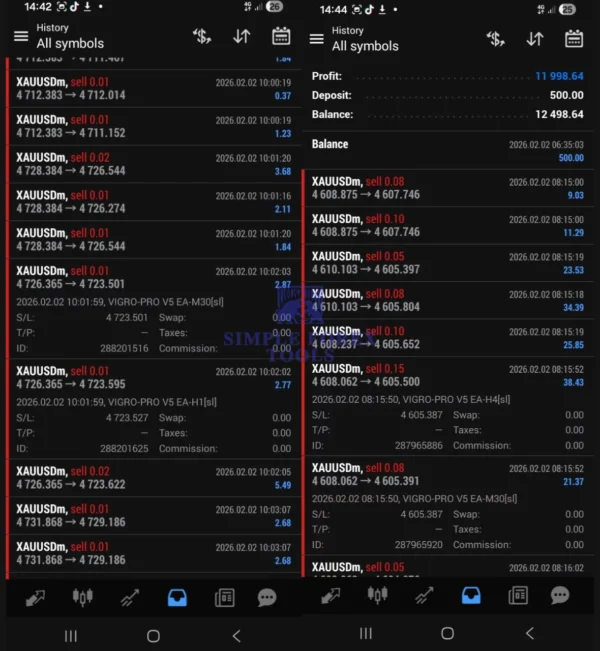 VIGRO PRO V5 EA MT4 - Intelligent Gold Scalping Automation for XAUUSD VIGRO PRO V5 EA MT4 Review-simple-forex-tools
